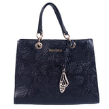 SATCHEL BAG - ENGRAVED BUTTERFLY KAXAN - Pineda Covalin US