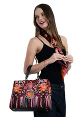 SATCHEL BAG - EPHEMERAL ART - Pineda Covalin US