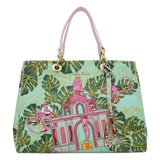 SATCHEL BAG - JUNGLE GUARDIAN MONKEYS - Pineda Covalin US