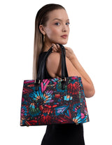 SATCHEL BAG - KAN EK' EMBROIDERED BUTTERFLY - Pineda Covalin US