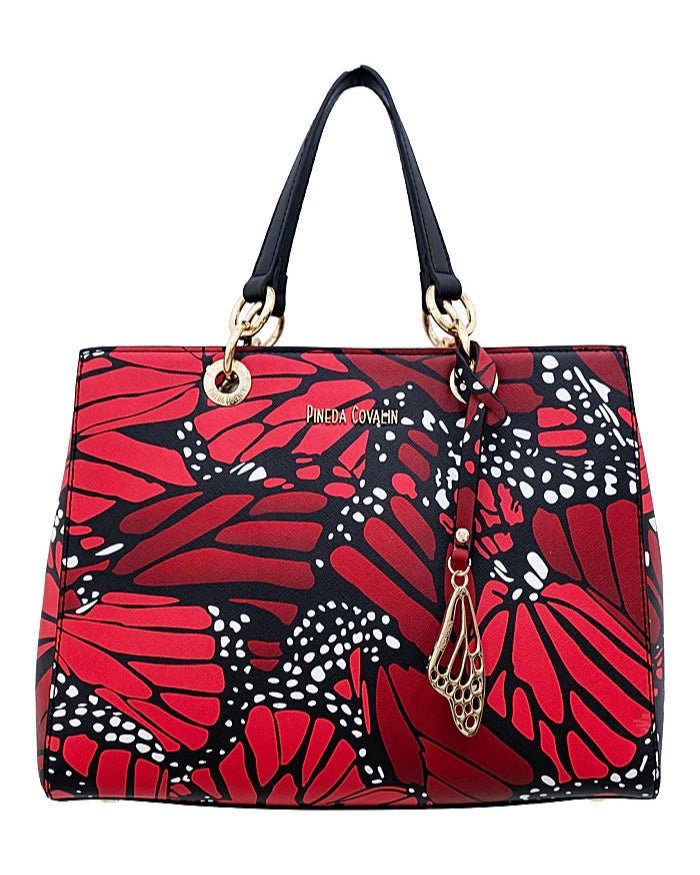 SATCHEL BAG - MACRO BUTTERFLY - Pineda Covalin US