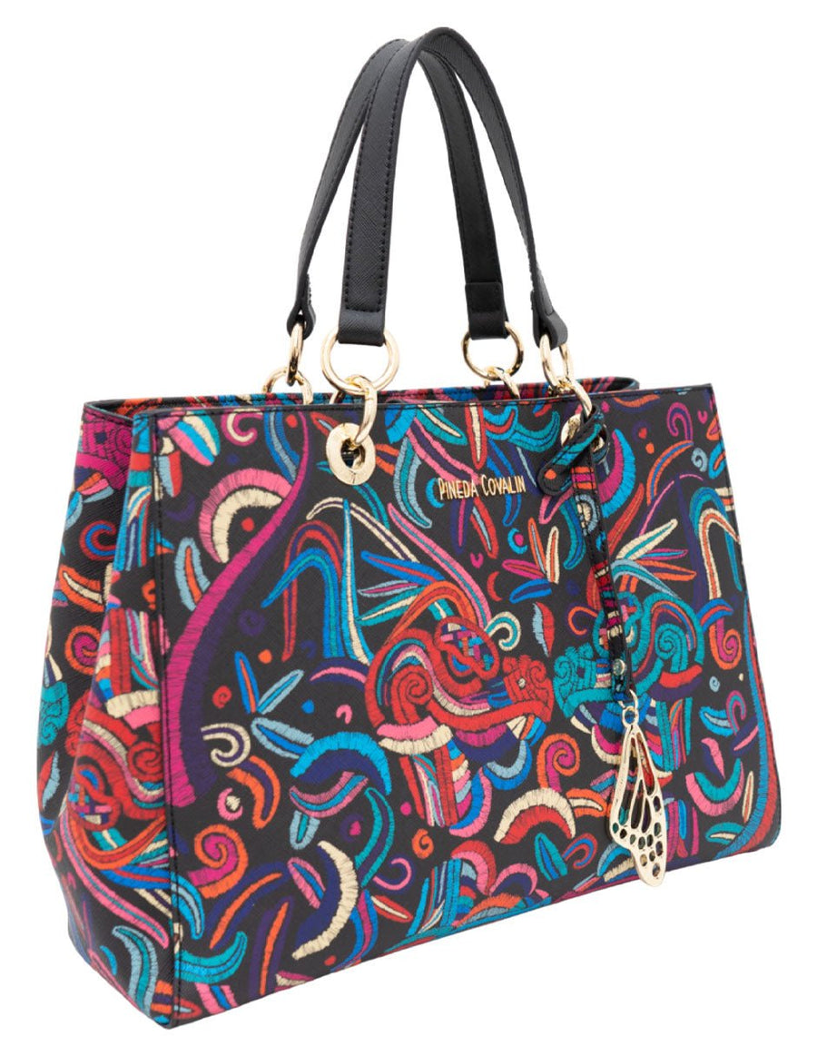 SATCHEL BAG - QUETZALCOATL – Pineda Covalin US