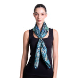 SCARF RING - ENAMELED BUTTERFLY METAL FINISH - Pineda Covalin US