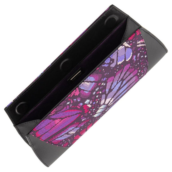 SEN CLUTCH BAG - EMBROIDERED BUTTERFLY - Pineda Covalin US