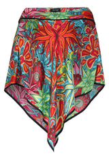 SILK PONCHO - CACTACEANS SANCTUARY - Pineda Covalin US
