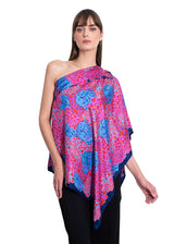 SILK PONCHO - CEMPASUCHIL - Pineda Covalin US