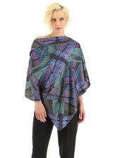SILK PONCHO - DRAGONFLY - Pineda Covalin US