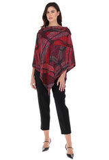 SILK PONCHO - DRAGONFLY - Pineda Covalin US