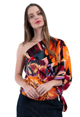 SILK PONCHO - EPHEMERAL ART - Pineda Covalin US