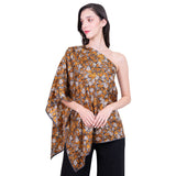 SILK PONCHO - MONARCH BUTTERFLY - Pineda Covalin US