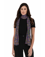 SILK SHAWL - TEOTIHUACAN - Pineda Covalin US