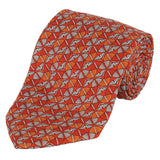 SILK TIE - ART DECO BUTTERFLY - Pineda Covalin US