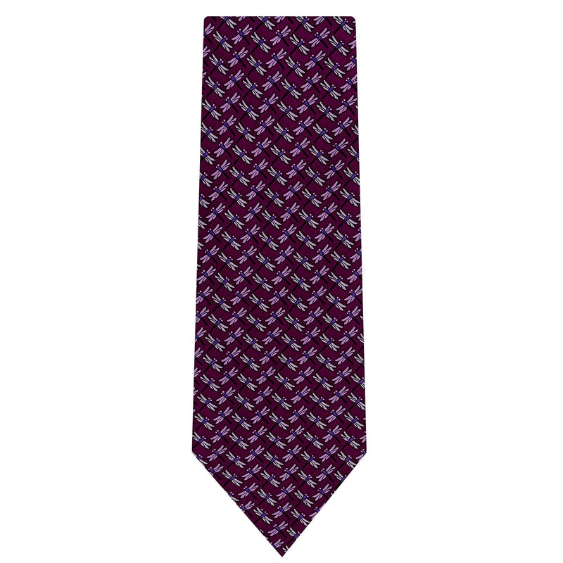 SILK TIE - DRAGONFLY - Pineda Covalin US