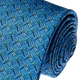 SILK TIE - DRAGONFLY - Pineda Covalin US
