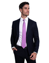 SILK TIE - FOGS AND WATER LILIES - Pineda Covalin US