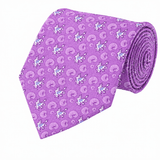 SILK TIE - FOGS AND WATER LILIES - Pineda Covalin US