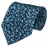 SILK TIE - MEXICAN FRUIT PRINT - Pineda Covalin US