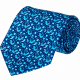 SILK TIE - MEXICAN IGUANA - Pineda Covalin US