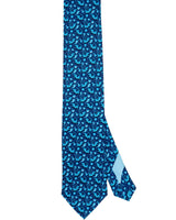 SILK TIE - MEXICAN IGUANA - Pineda Covalin US