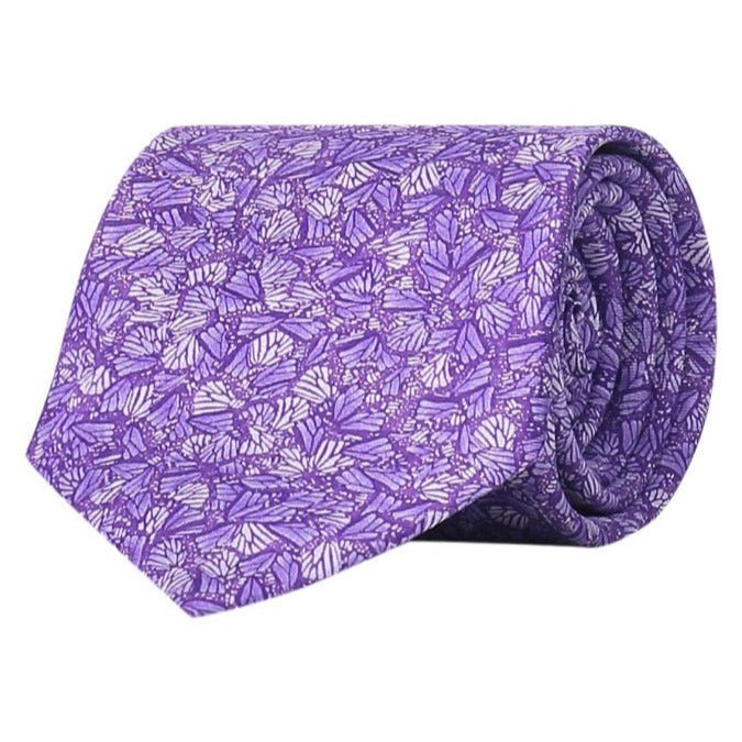 SILK TIE - MONARCH BUTTERFLY - Pineda Covalin US