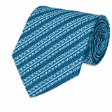 SILK TIE - PREHISPANIC PATTERN - Pineda Covalin US