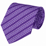 SILK TIE - PREHISPANIC PATTERN - Pineda Covalin US