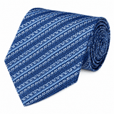 SILK TIE - PREHISPANIC PATTERN - Pineda Covalin US