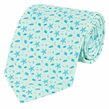 SILK TIE - SEA SHELLS - Pineda Covalin US