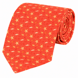 SILK TIE - SEA SHELLS - Pineda Covalin US