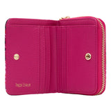 SMALL SAFFIANO WALLET KIB - PRE-HISPANIC FRETS - Pineda Covalin US
