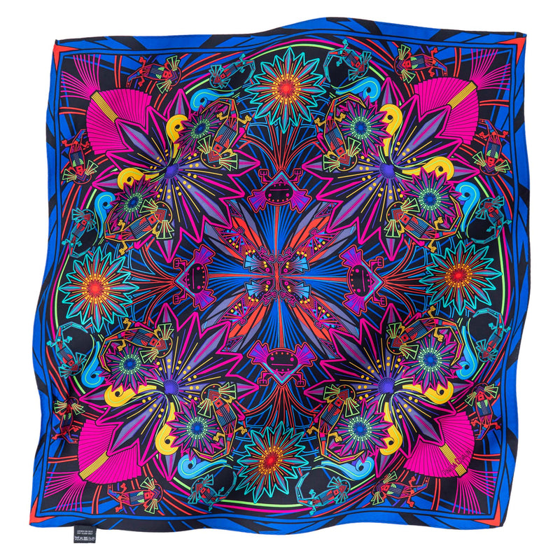 【美品】OOTHO SilkCottonKnitLongSleeveTee SMALL SILK SCARF - AXOLOTLS - Pineda Covalin US