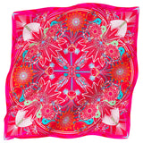 SMALL SILK SCARF - AXOLOTLS - Pineda Covalin US