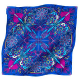 SMALL SILK SCARF - AXOLOTLS - Pineda Covalin US