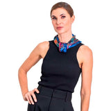 SMALL SILK SCARF - AXOLOTLS - Pineda Covalin US