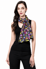 SMALL SILK SCARF - BUTTERFLY FLIGHT - Pineda Covalin US