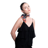 SMALL SILK SCARF - CATRINES - Pineda Covalin US