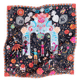 SMALL SILK SCARF - CATRINES - Pineda Covalin US