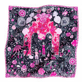 SMALL SILK SCARF - CATRINES - Pineda Covalin US