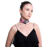 SMALL SILK SCARF - CATRINES - Pineda Covalin US