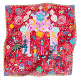 SMALL SILK SCARF - CATRINES - Pineda Covalin US