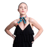 SMALL SILK SCARF - CATRINES - Pineda Covalin US