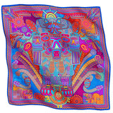 SMALL SILK SCARF - COATLICUE - Pineda Covalin US