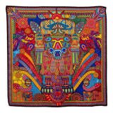 SMALL SILK SCARF - COATLICUE - Pineda Covalin US