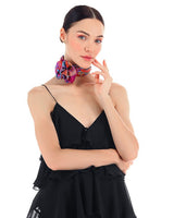 SMALL SILK SCARF - COATLICUE - Pineda Covalin US