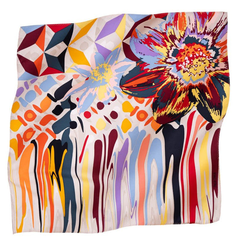 SMALL SILK SCARF - CATRINES - Pineda Covalin US