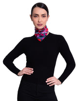 SMALL SILK SCARF - EPHEMERAL ART - Pineda Covalin US