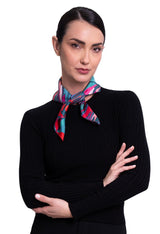 SMALL SILK SCARF - EPHEMERAL ART - Pineda Covalin US