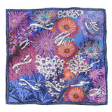 SMALL SILK SCARF - HERBALIST FLOWERS - Pineda Covalin US