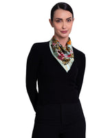 SMALL SILK SCARF - JUNGLE GUARDIAN MONKEYS - Pineda Covalin US