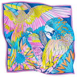SMALL SILK SCARF - MACAW - Pineda Covalin US